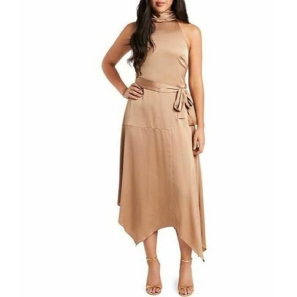 Vince Camuto Formal Long  Asymmetrical Dress Women's. Size 10. NWT $139 - Picture 1 of 12